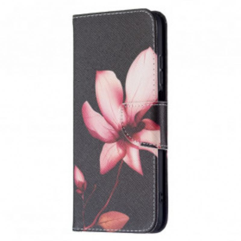 Flip Cover Xiaomi Redmi 10 Lyserød Blomst