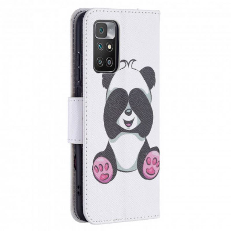 Flip Cover Xiaomi Redmi 10 Panda Sjov