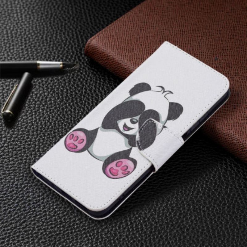 Flip Cover Xiaomi Redmi 10 Panda Sjov