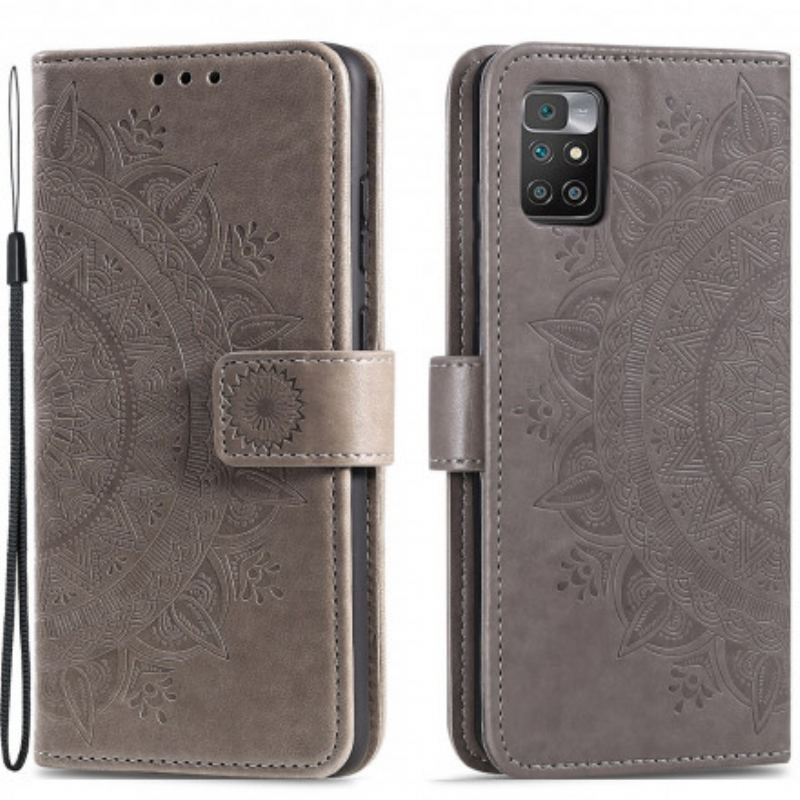 Flip Cover Xiaomi Redmi 10 Sol Mandala