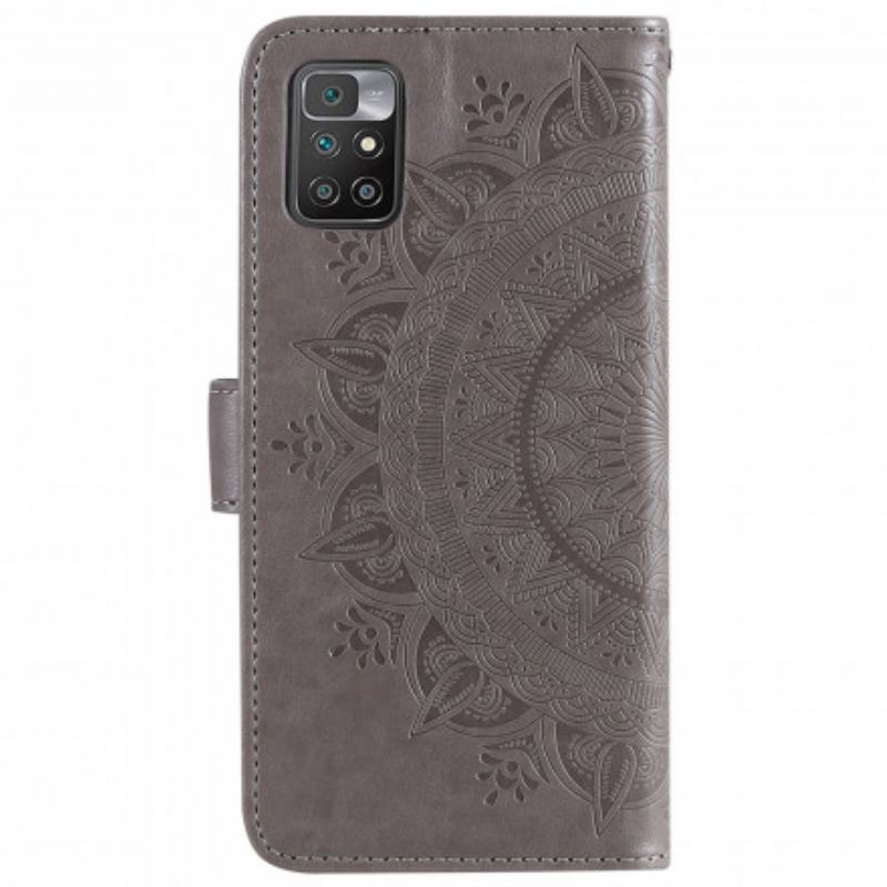 Flip Cover Xiaomi Redmi 10 Sol Mandala