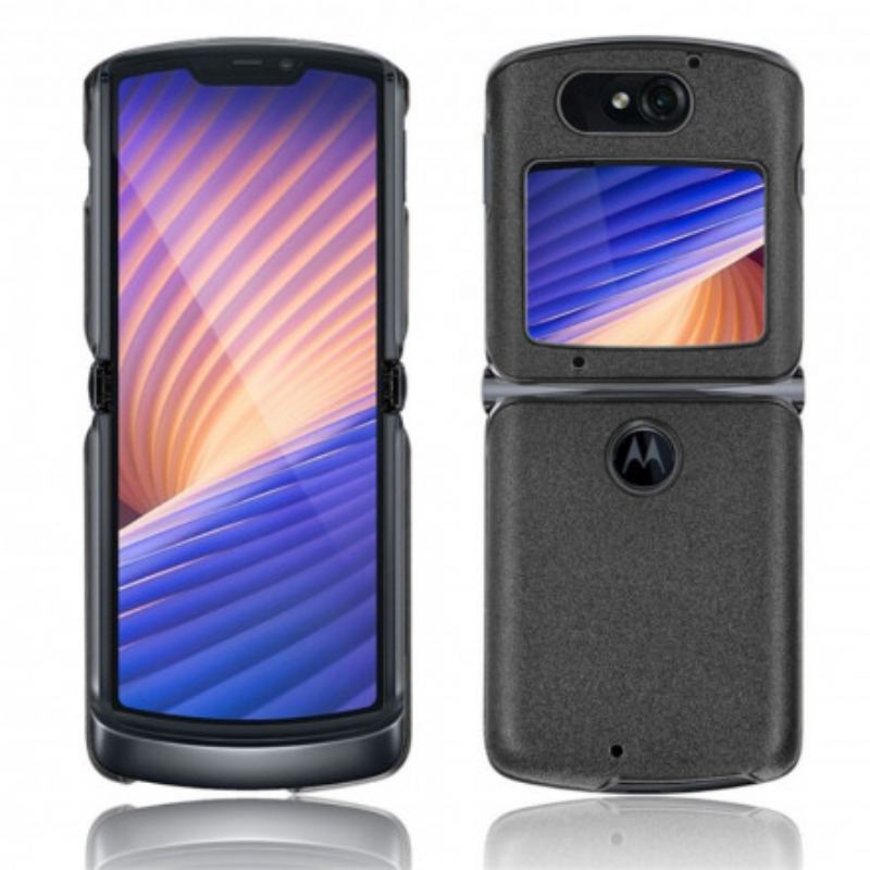 Cover Motorola Razr 5G Slibet Kunstlæder