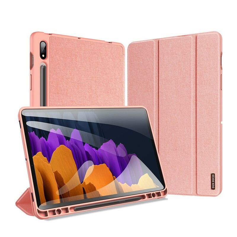 Cover Samsung Galaxy Tab S7 FE Domo-serien Dux-ducis