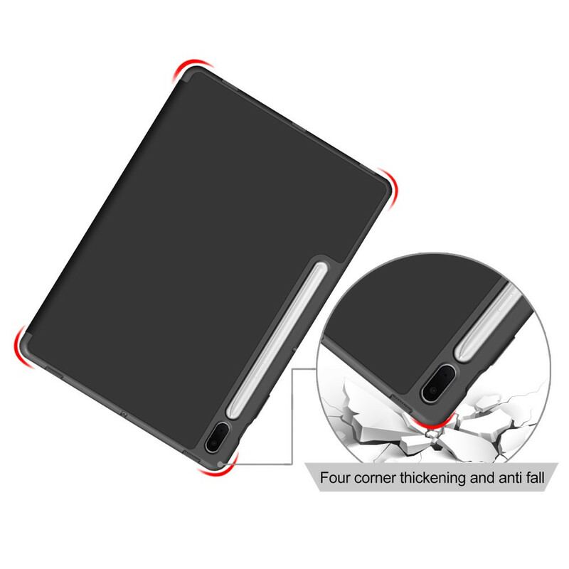 Cover Samsung Galaxy Tab S7 FE Tri-fold Forstærket Penneholder