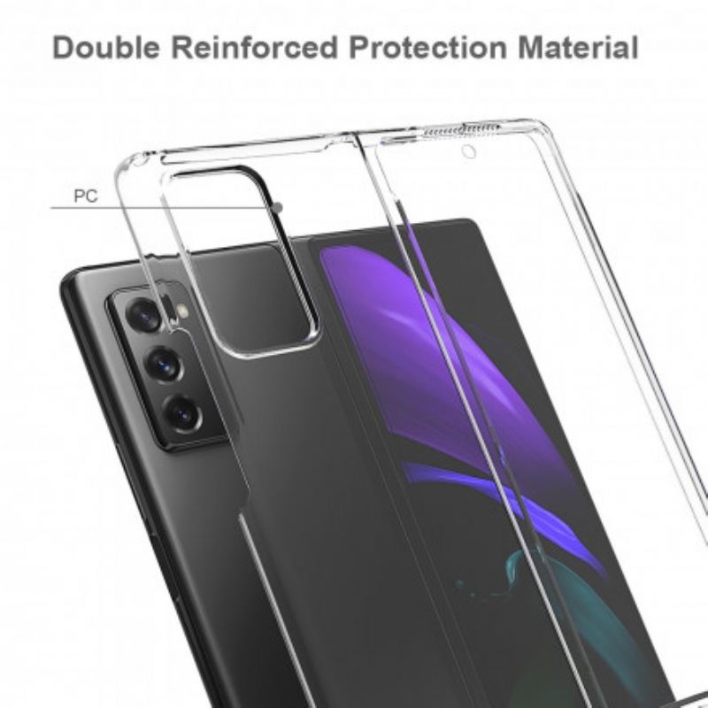 Cover Samsung Galaxy Z Fold 2 Gennemsigtig Hybrid