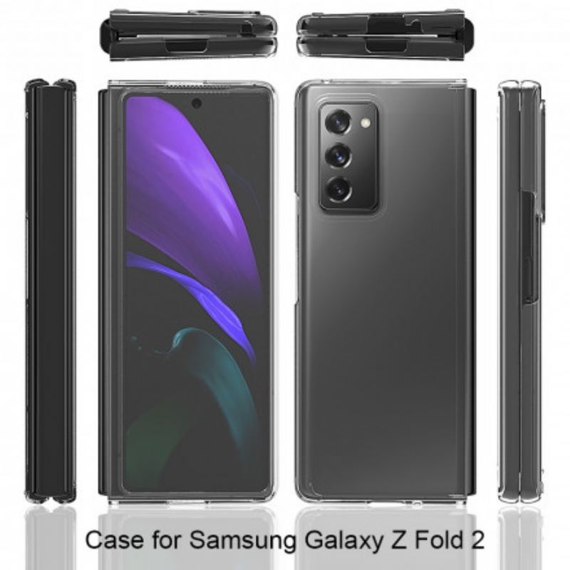 Cover Samsung Galaxy Z Fold 2 Gennemsigtig Hybrid