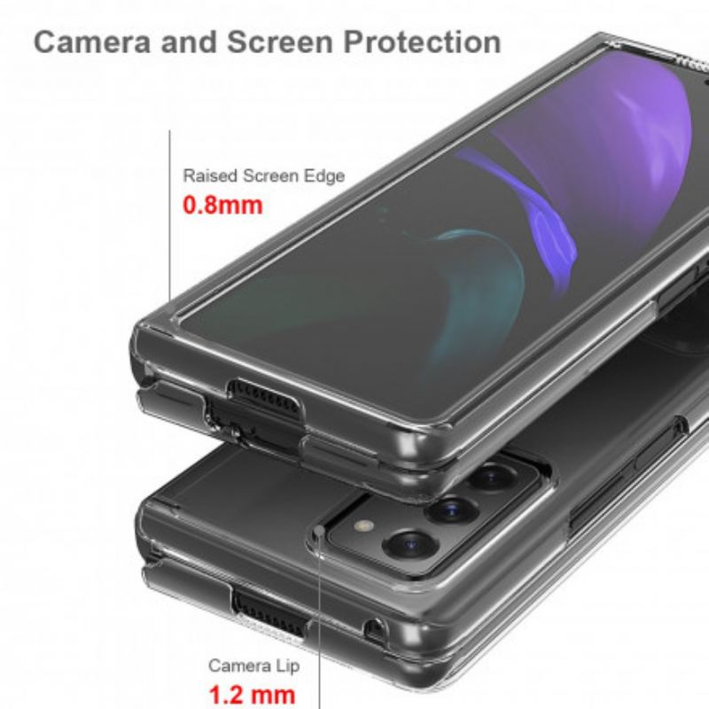 Cover Samsung Galaxy Z Fold 2 Gennemsigtig Hybrid