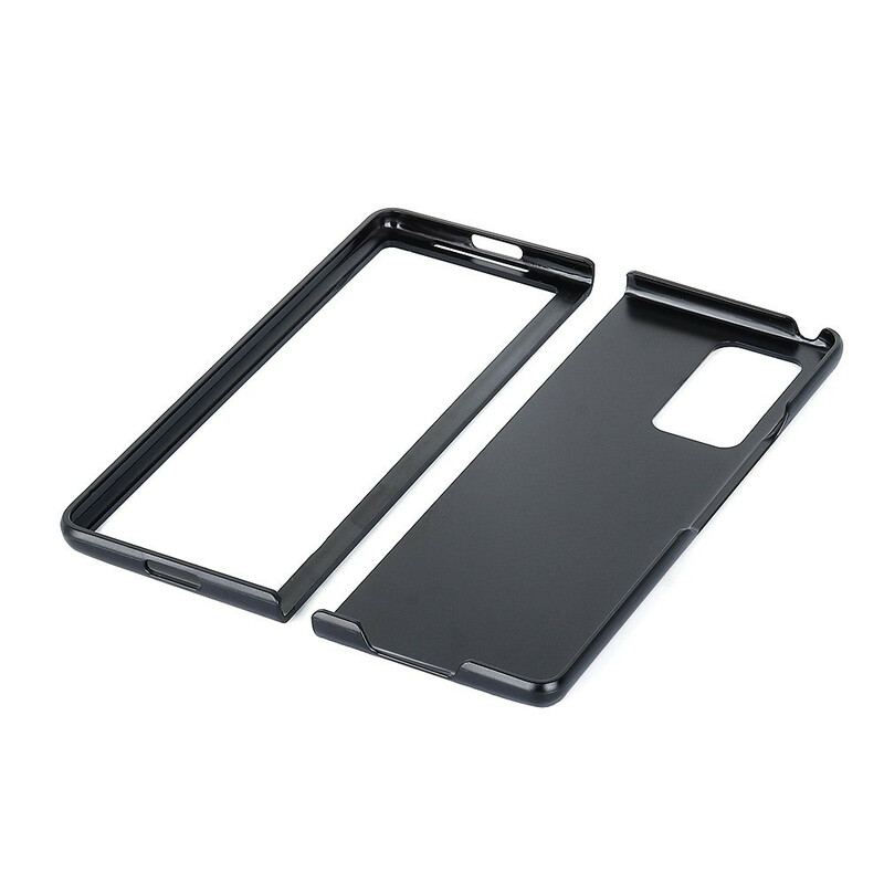 Cover Samsung Galaxy Z Fold 2 Hybrid Og Ægte Læder