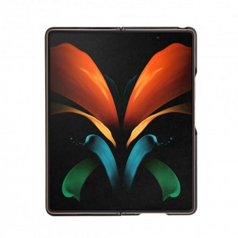 Cover Samsung Galaxy Z Fold 2 Imiteret Læder Farve