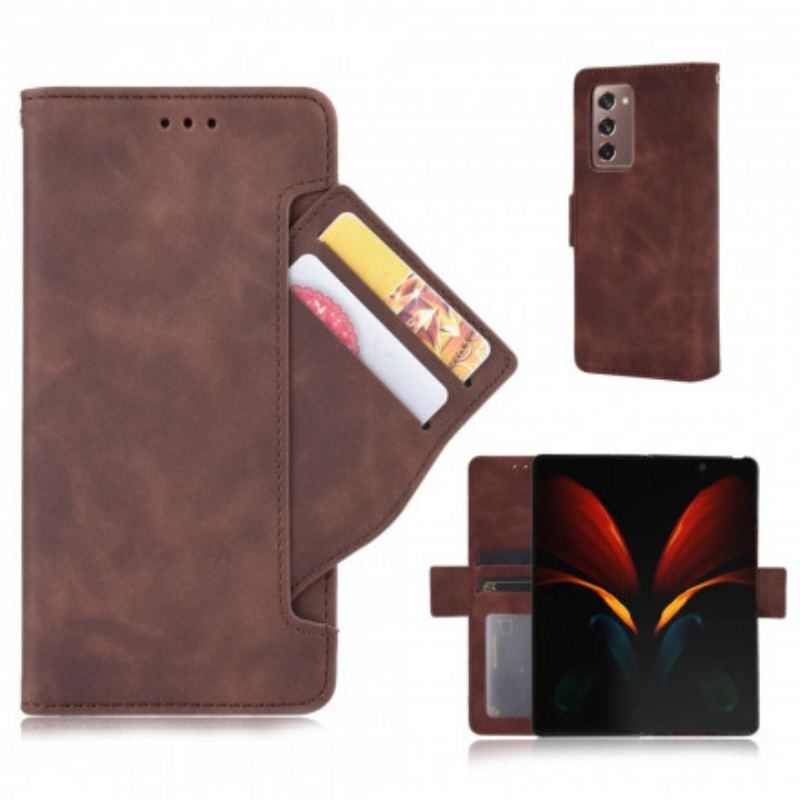 Flip Cover Samsung Galaxy Z Fold 2 Multi-card Premier Class