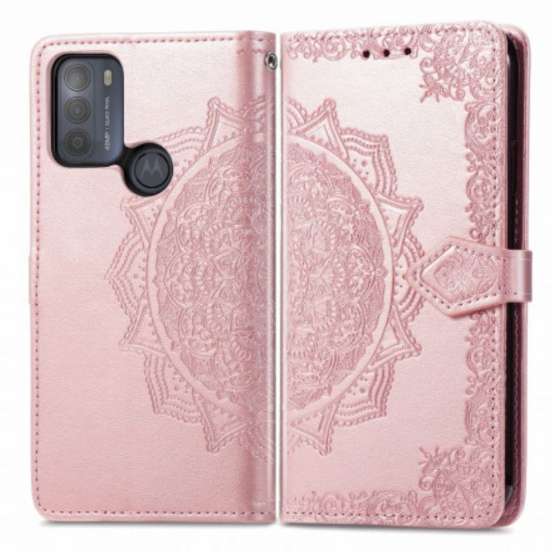 Flip Cover Moto G50 Mandala Middelalder