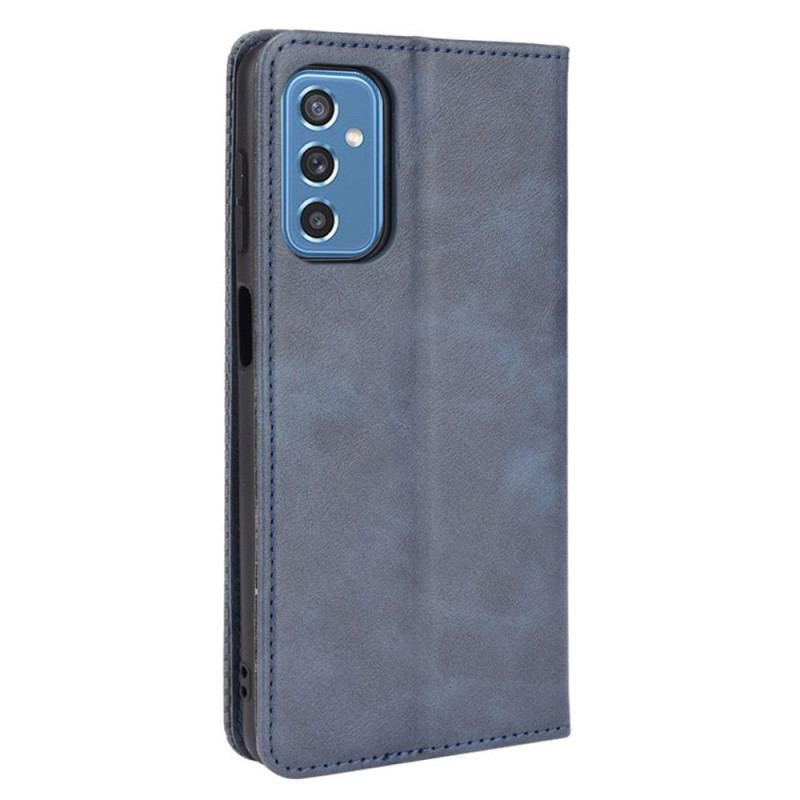 Cover Samsung Galaxy M52 5G Flip Cover Blødt Kunstlæder