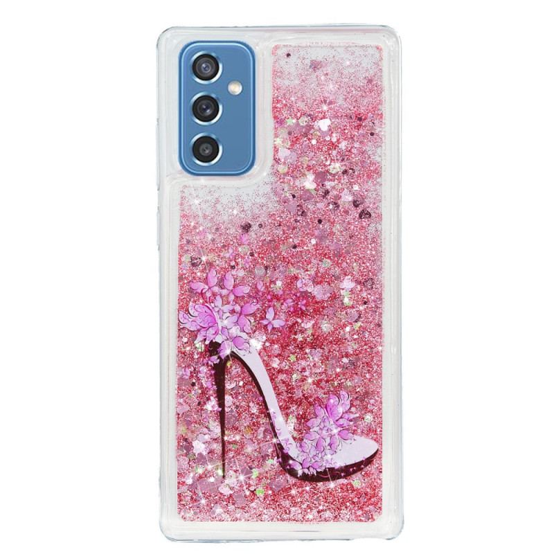 Cover Samsung Galaxy M52 5G Glitrende Glitter