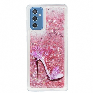 Cover Samsung Galaxy M52 5G Glitrende Glitter