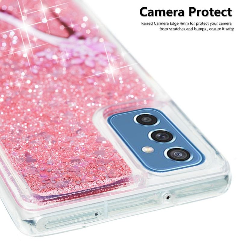 Cover Samsung Galaxy M52 5G Glitrende Glitter