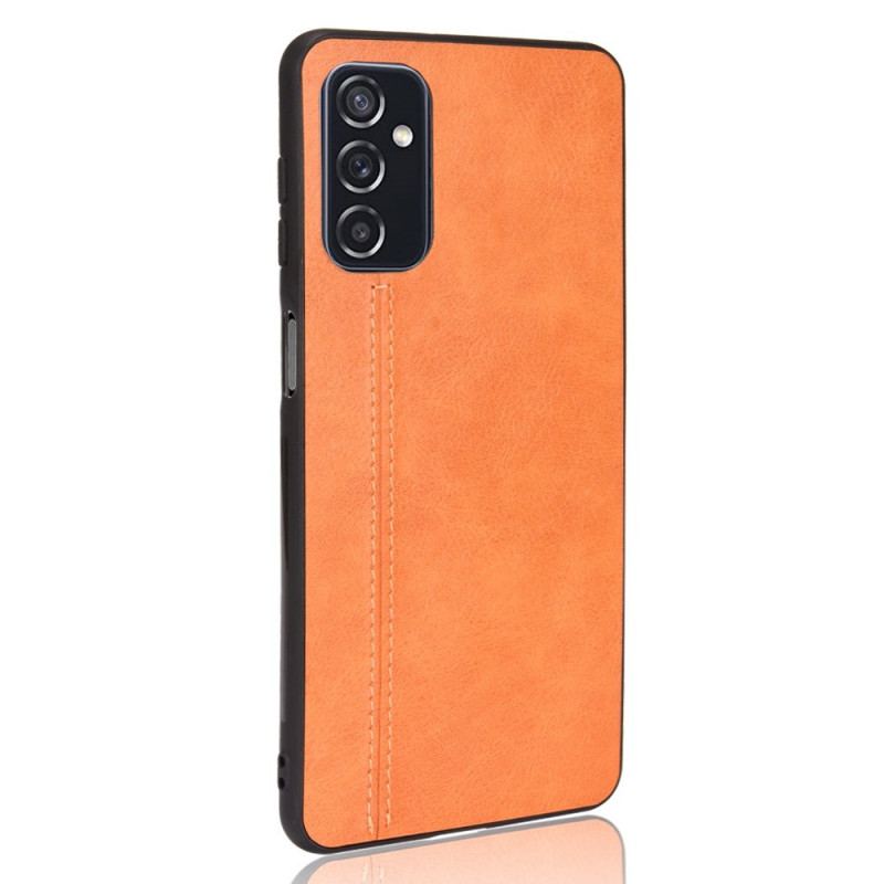 Cover Samsung Galaxy M52 5G Kunstlæder Med Piping