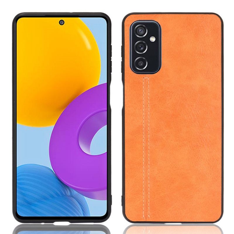 Cover Samsung Galaxy M52 5G Kunstlæder Med Piping