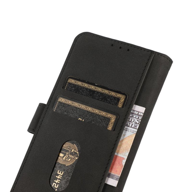 Flip Cover Samsung Galaxy M52 5G Khazneh Vintage Lædereffekt