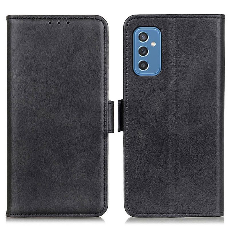 Flip Cover Samsung Galaxy M52 5G Læder Cover Dobbelt Klap