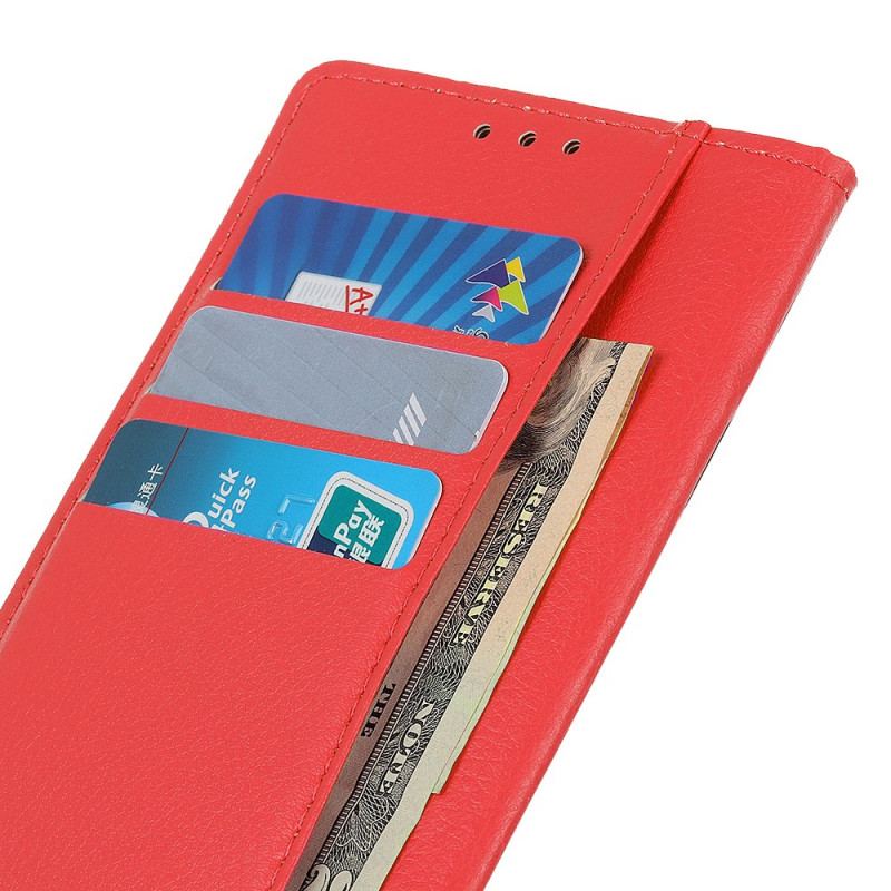 Flip Cover Samsung Galaxy M52 5G Litchi Tekstur