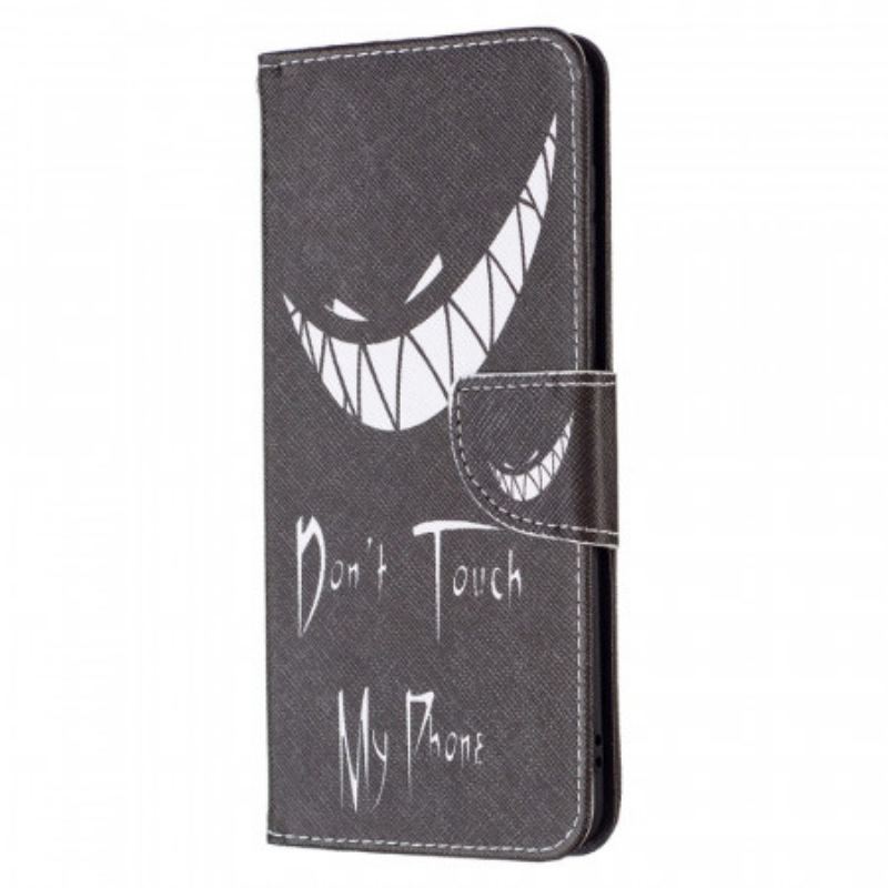 Flip Cover Samsung Galaxy M52 5G Machiavellisk Smil