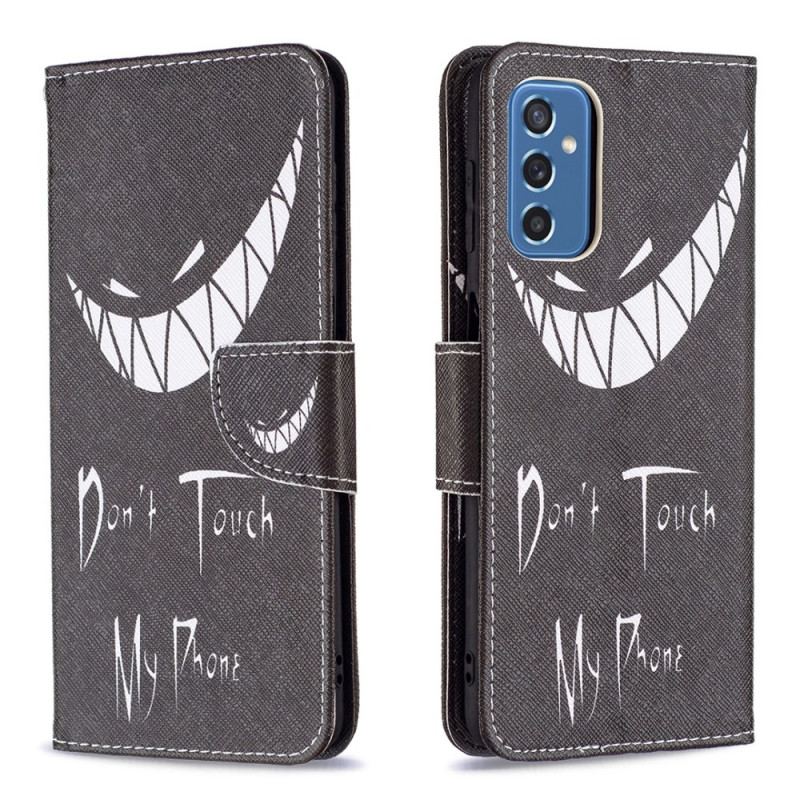 Flip Cover Samsung Galaxy M52 5G Machiavellisk Smil