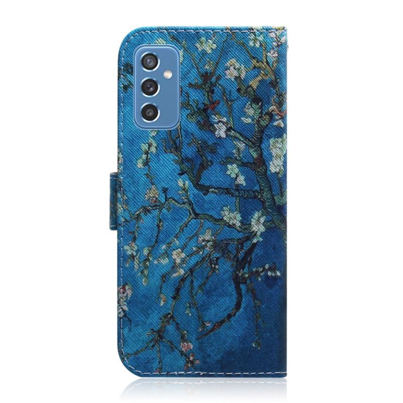 Flip Cover Samsung Galaxy M52 5G Midnatsliljekonval