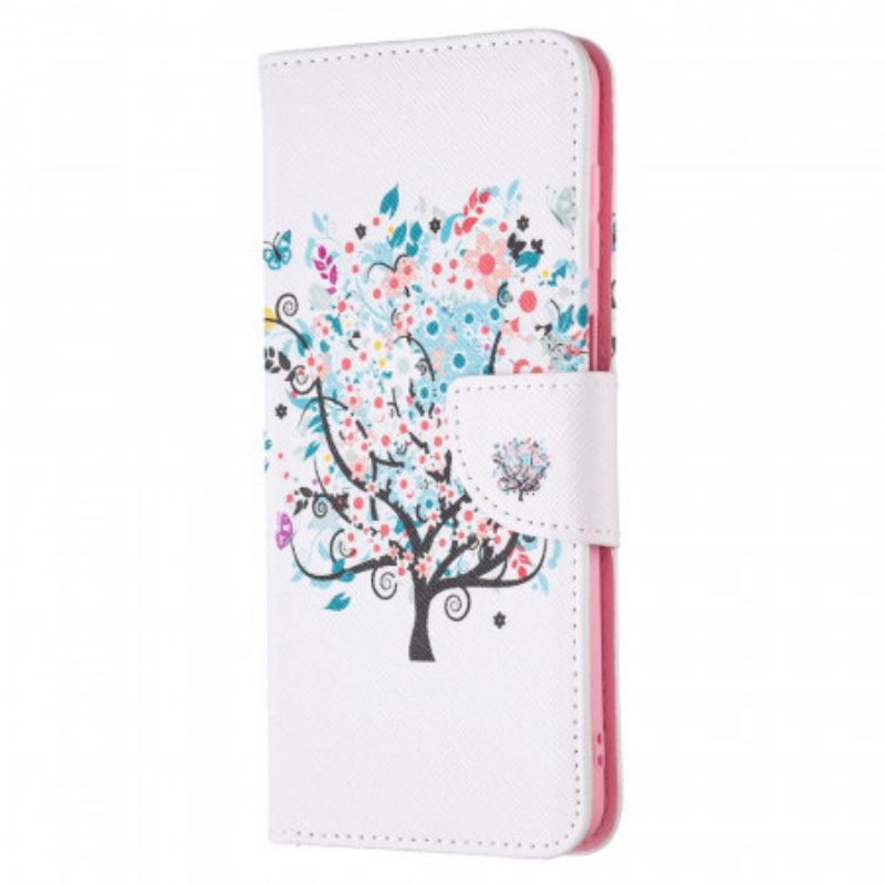 Flip Cover Samsung Galaxy M52 5G Regnbuebusk