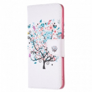 Flip Cover Samsung Galaxy M52 5G Regnbuebusk