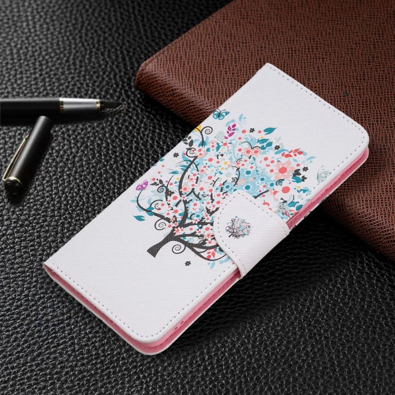 Flip Cover Samsung Galaxy M52 5G Regnbuebusk