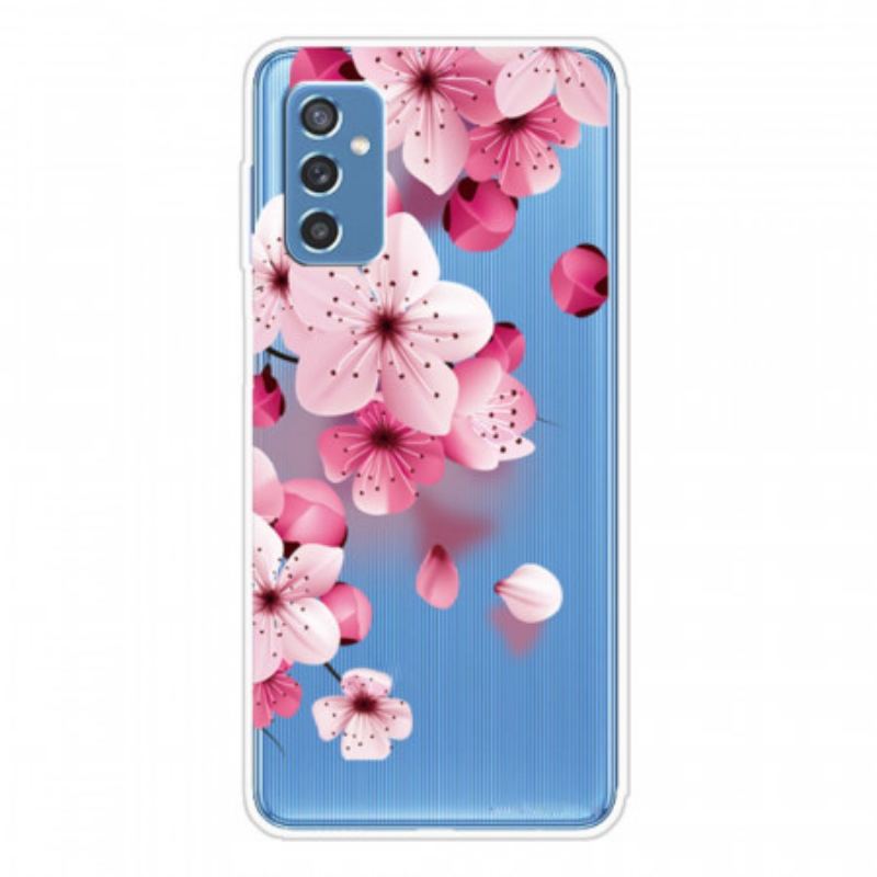 Mobilcover Samsung Galaxy M52 5G Blomsterregn