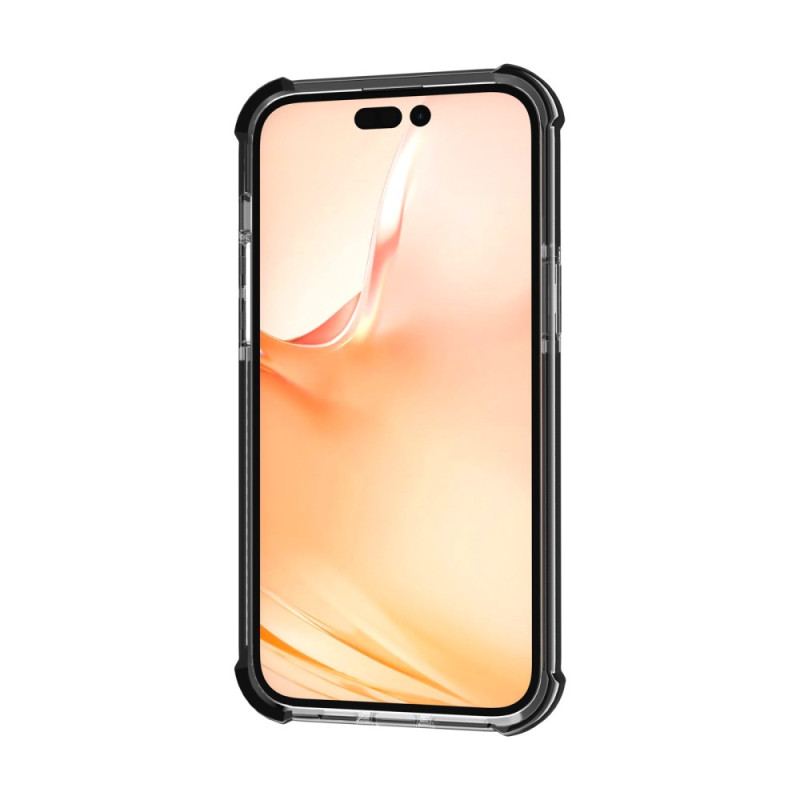 Cover iPhone 14 Gennemsigtige Farvede Kanter