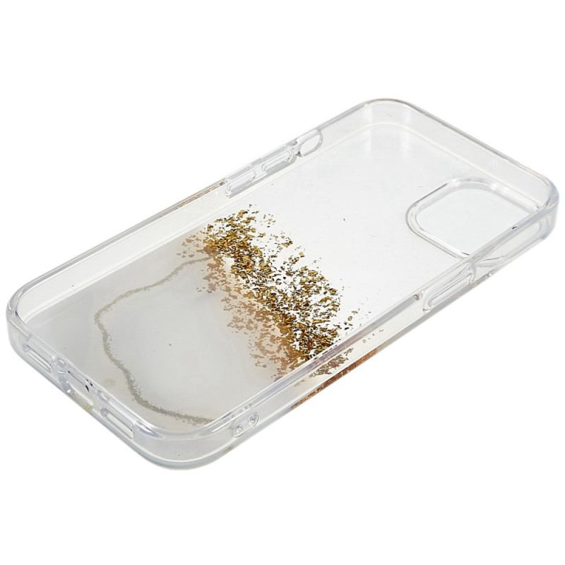 Cover iPhone 14 Glitter Kunst