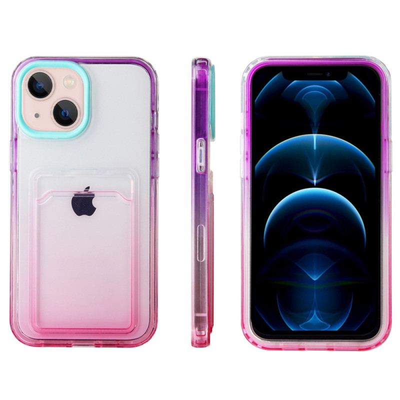 Cover iPhone 14 Gradient Kortholder