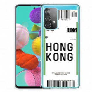 Cover Samsung Galaxy A32 5G Boardingkort Til Hong Kong