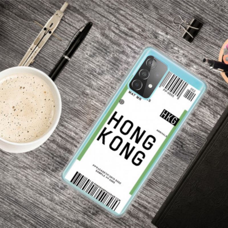 Cover Samsung Galaxy A32 5G Boardingkort Til Hong Kong