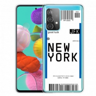 Cover Samsung Galaxy A32 5G Boardingkort Til New York