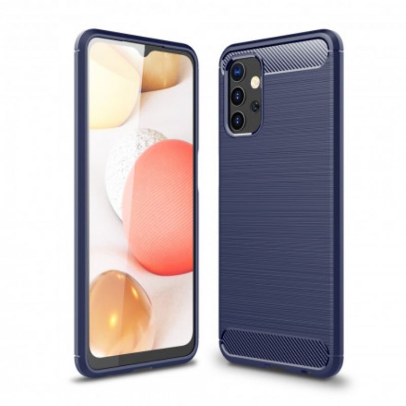 Cover Samsung Galaxy A32 5G Børstet Kulfiber