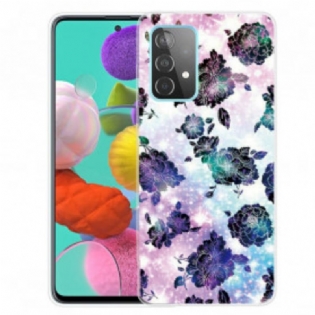 Cover Samsung Galaxy A32 5G Farverige Vintage Blomster