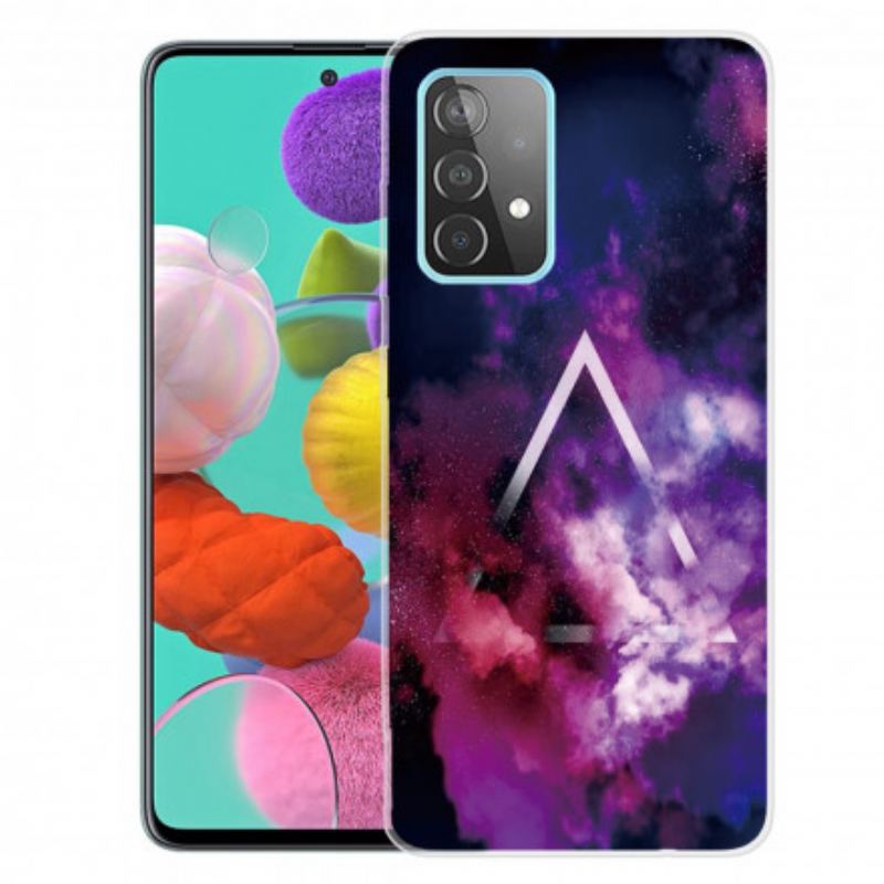 Cover Samsung Galaxy A32 5G Fleksibel Geometri