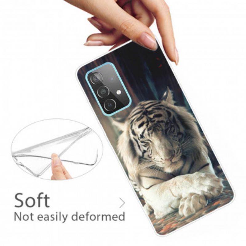 Cover Samsung Galaxy A32 5G Fleksibel Tiger