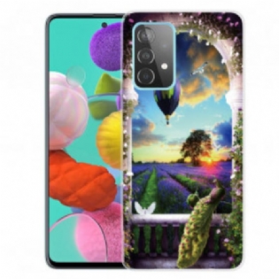 Cover Samsung Galaxy A32 5G Fleksibel Varmluftsballon