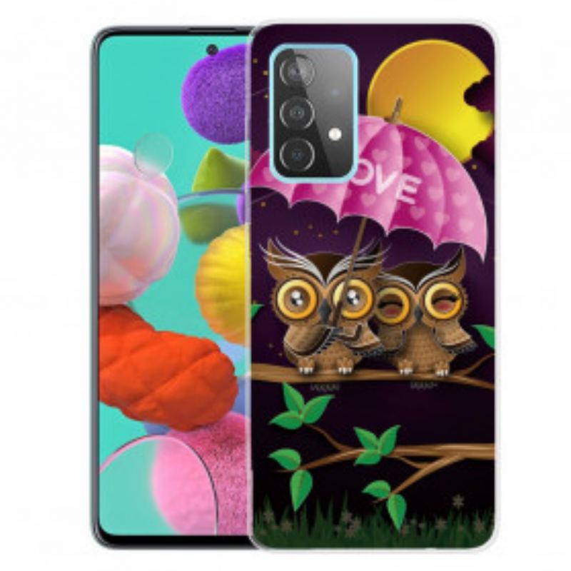 Cover Samsung Galaxy A32 5G Fleksible Kærlighedsugler