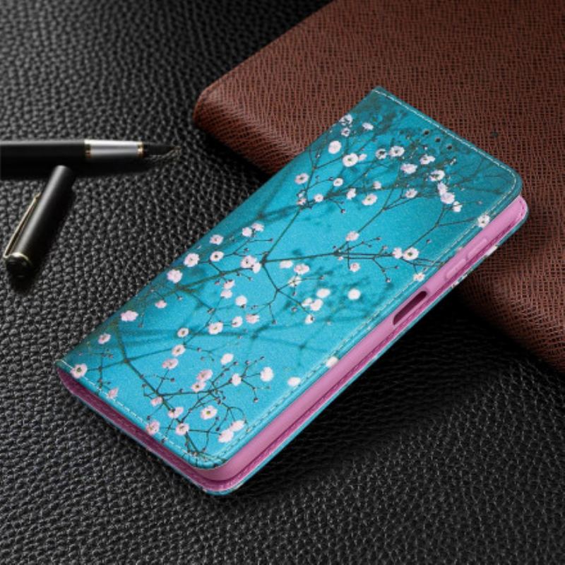 Cover Samsung Galaxy A32 5G Flip Cover Blomstrende Grene