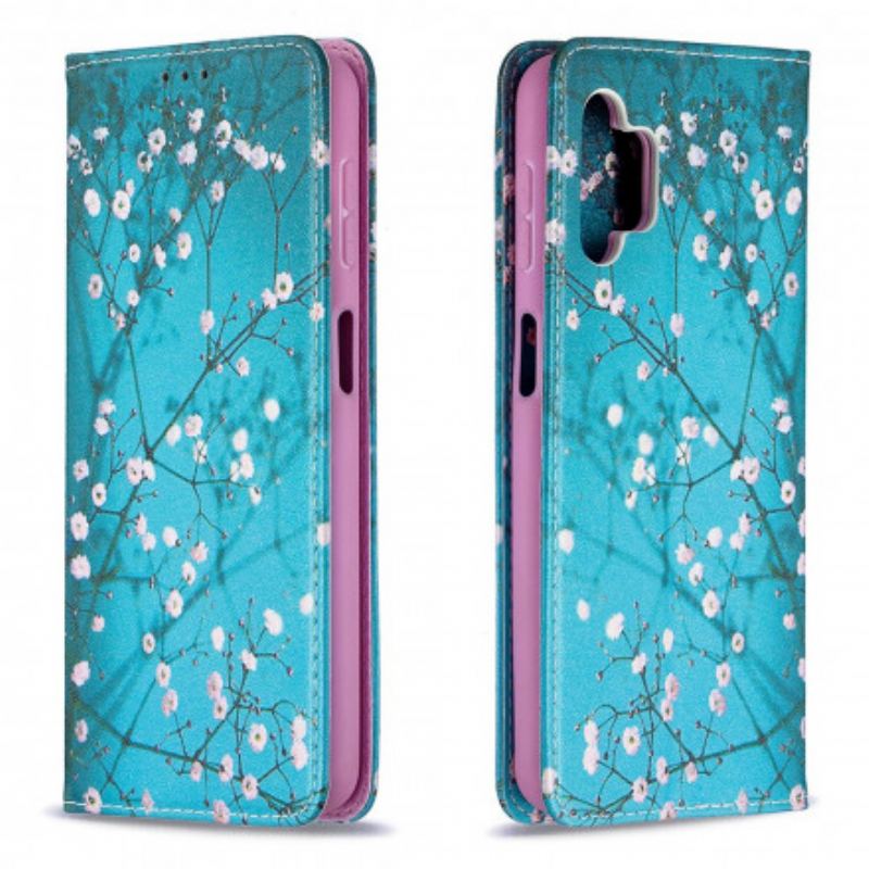 Cover Samsung Galaxy A32 5G Flip Cover Blomstrende Grene