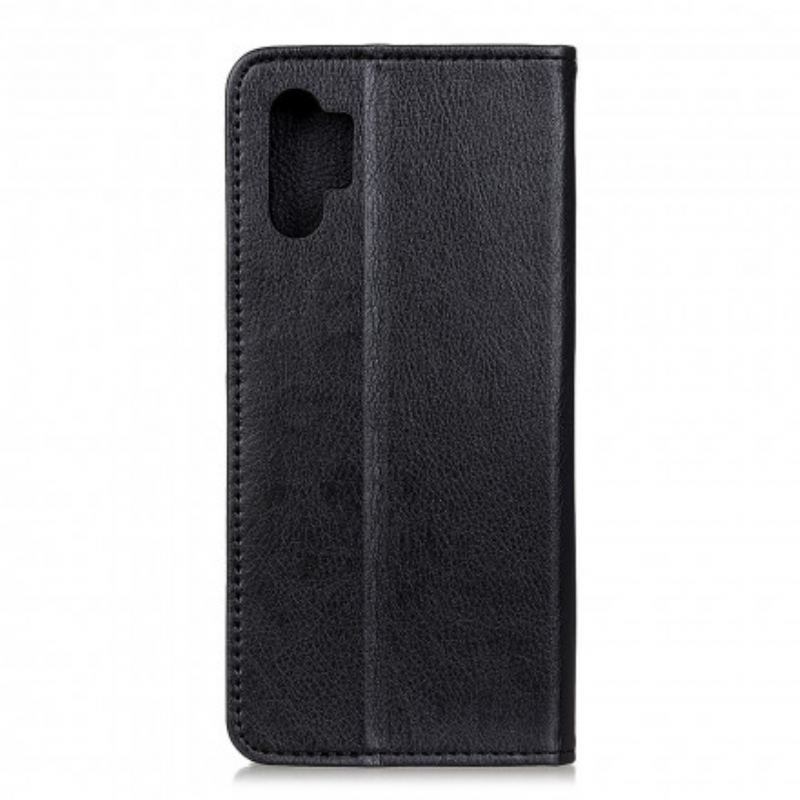 Cover Samsung Galaxy A32 5G Flip Cover Elegance Split Litchi Læder