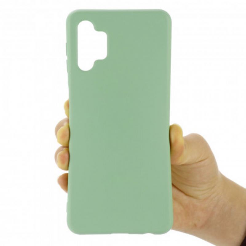 Cover Samsung Galaxy A32 5G Flydende Silikone Med Snor