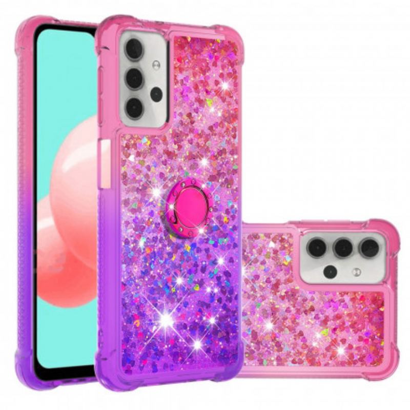 Cover Samsung Galaxy A32 5G Glitter Ring-bracket