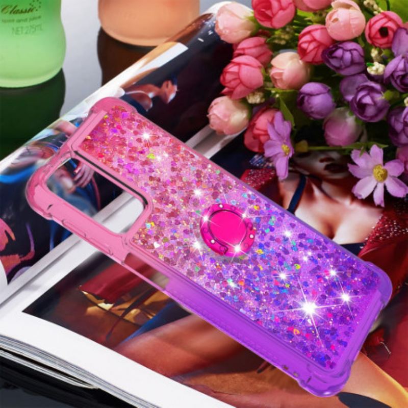 Cover Samsung Galaxy A32 5G Glitter Ring-bracket