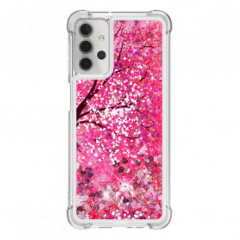 Cover Samsung Galaxy A32 5G Glitter Træ